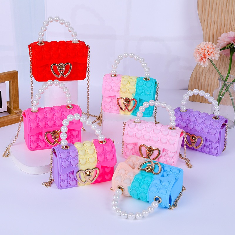 Women Bags H&M - Силиконовая сумка Love Bubble Jelly Bag,