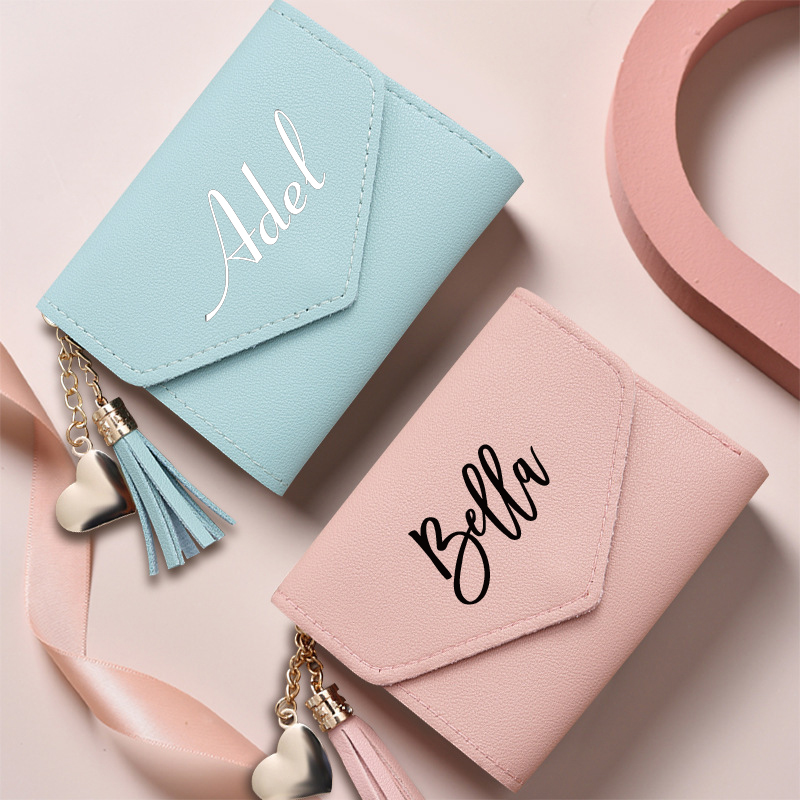 Women Bags For Eid - Персонализированный женский кожаный кошелек, сумка для