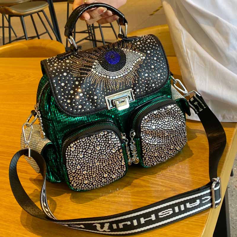 Women Bags H&M - Модный женский рюкзак, вместительная сумка на