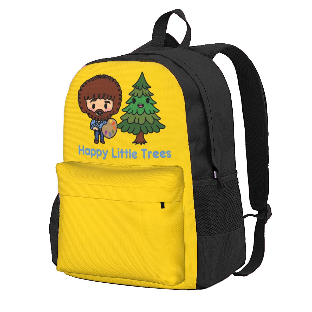 Women Bags Ross - Рюкзак HAPPY LITTLE TREES (BOB ROSS)