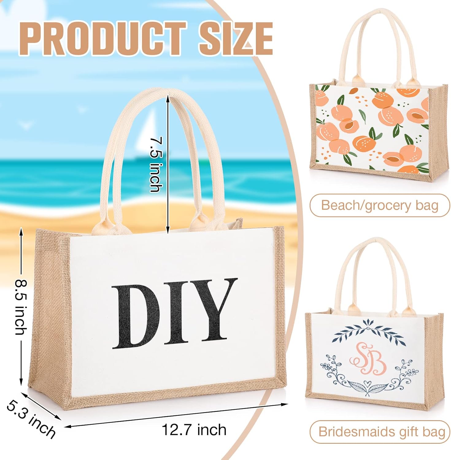 16-упаковка мешковины, джутовы – обзор и цена Women Bags For Eid