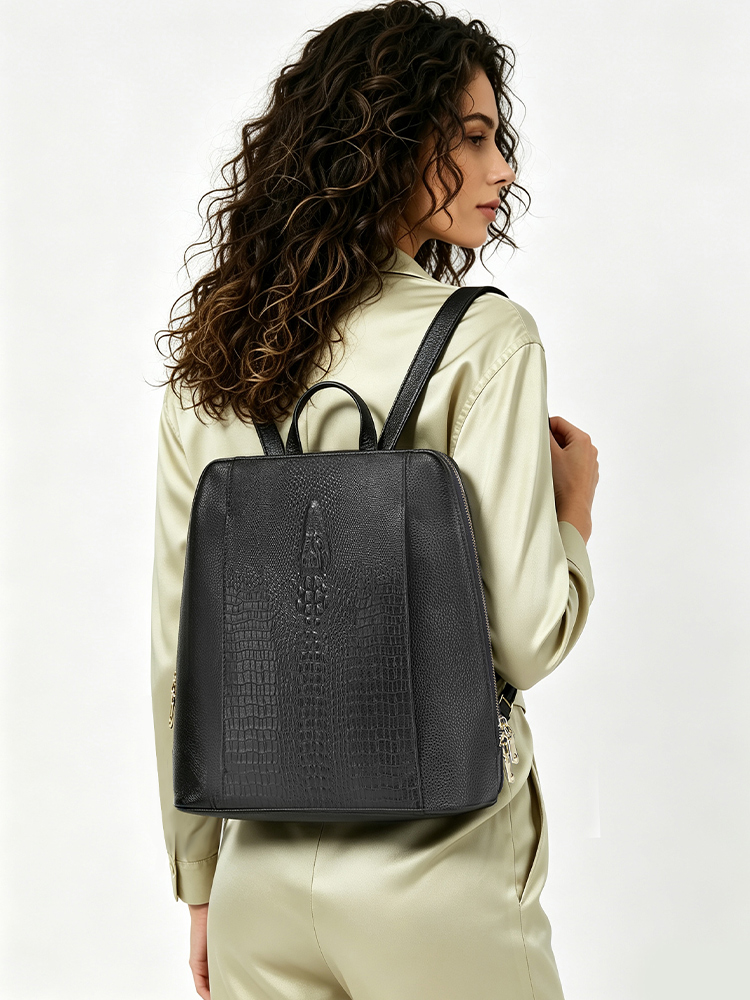 Женский рюкзак Zency из натура – обзор и цена Women Bags H&M
